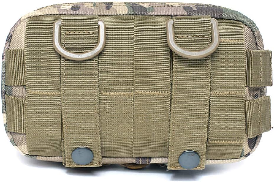 TRIWONDER Tactical Admin Molle Pouch Military Molle Pouches Horizontal Belt Pouch EDC Utility Pouch (Green) - Image 4