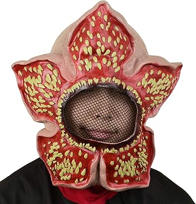 Stranger Things Flower Demogorgon Latex Maske Amazon De Bekleidung amazon de