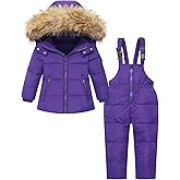 Ohrwurm Toddler 2-Piece Ski Snowsuit Set Kids Puffer Jacket Winter Coat Snow Pants Bib for 1-5T