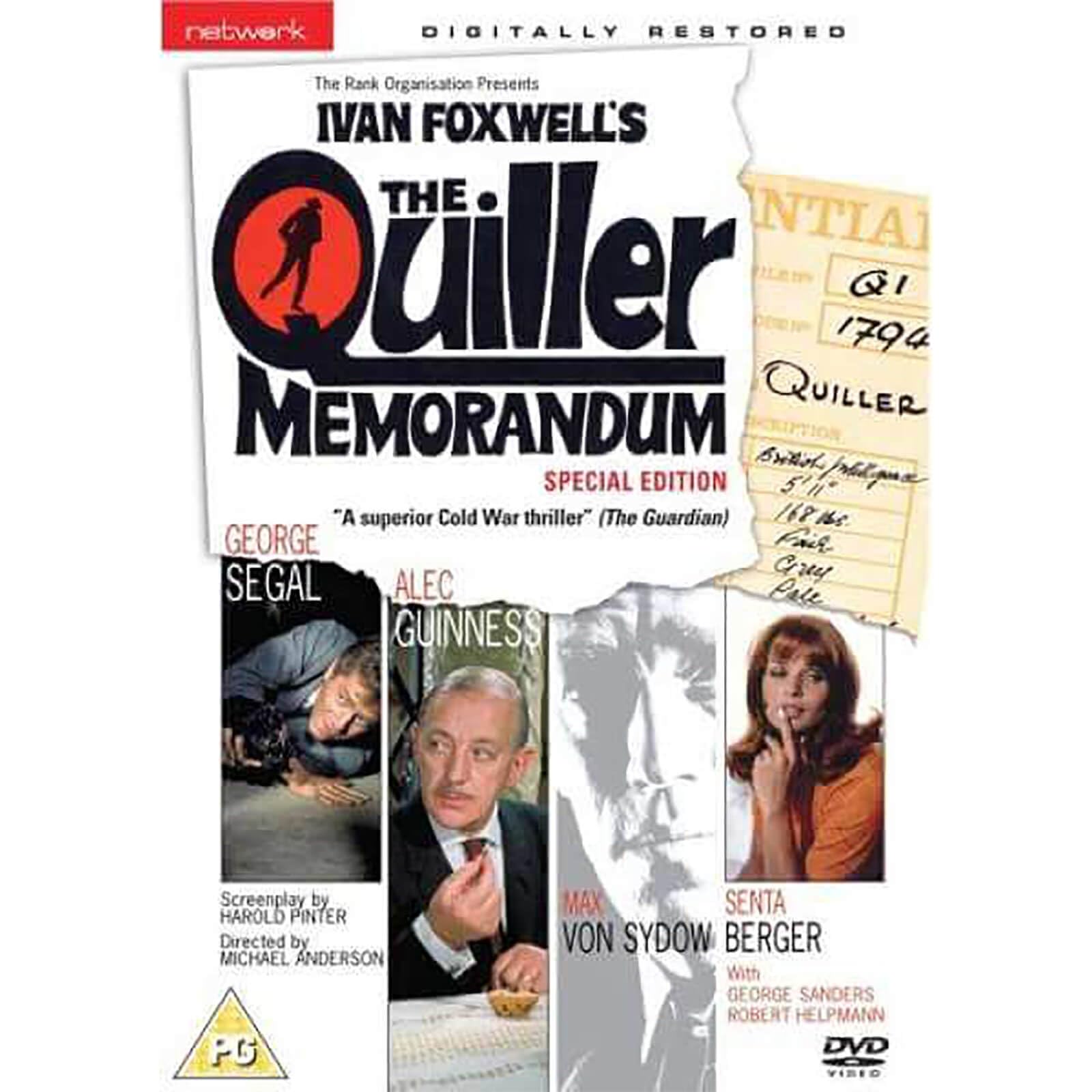 The Quiller Memorandum [1966] [DVD]