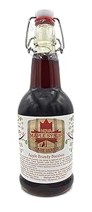 Bourbon Barrel Aged Nova Maple Syrup - Pint (16 Fl Oz) (Apple Brandy Bourbon)