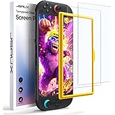 JSAUX [2-Pack] Anti-Glare Screen Protector for Nintendo Switch 2 (2025), Matte Glass Protector 9H Hardness Easy to Install wi