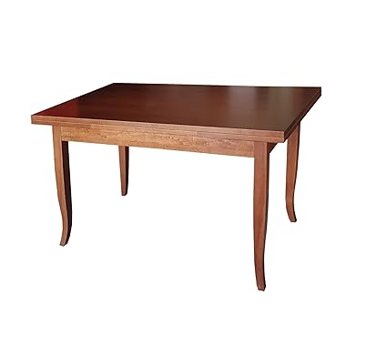 Castagnetti 1928 Verona Tavolo Allungabile Tinto Noce 120 X 80 X 80 Cm