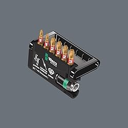 Wera 057414 Bit-Check 7 PH Diamond 1 Insert Bit Set
