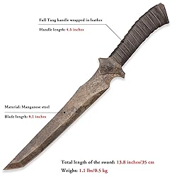 SV 0169 Handmade cast Manganese Steel 52HRC Dagger