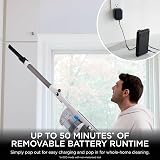 Shark PowerPro Pet Cordless Vacuum IZ380UKT Java Metallic 50 Min Runtime view 7