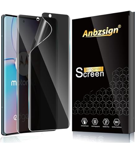 Amazon.com: Anbzsign [2 Pack for Motorola Edge (2023) Privacy