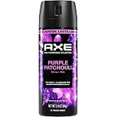 AXE Fine Fragrance Collection Body Spray Purple Patchouli Freshness 2.9 oz | For nights out, Helps stay fresh &amp; confident, With Spray Tech, Purple Patchouli