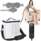 Ice Machine for Shoulder After Surgery, Cold Therapy Machine for Shoulder | Portable Shoulder Cold Therapy System with Programmable Timer, Quiet Pump, Shoulder Pad, Adjustable Straps, 12H Cooling, 12QT