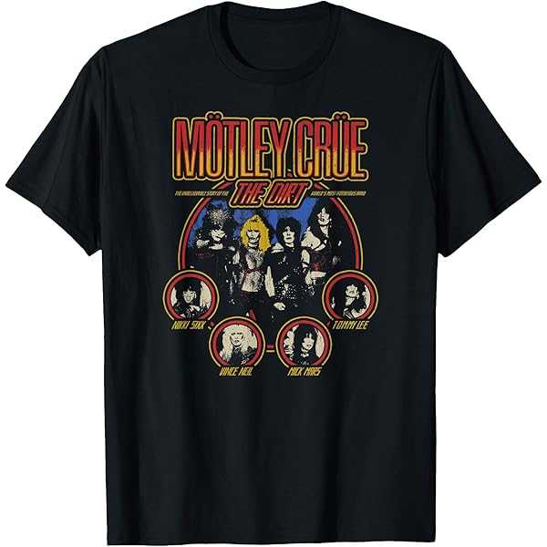 Amazon.com: Mötley Crüe – 2014 Final Tour T-Shirt : Clothing