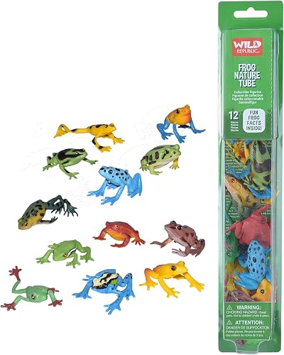 WILD REPUBLIC Europe 32 cm Nature Tube Frog Playset
