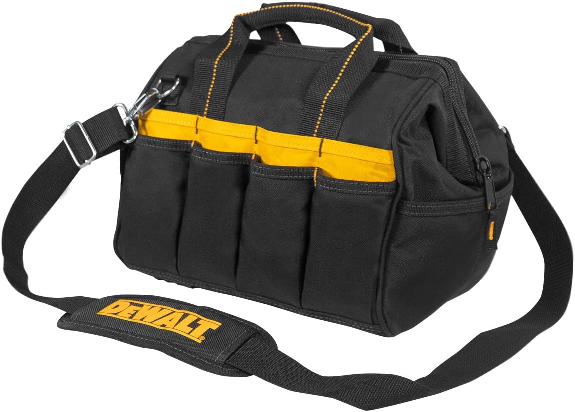 DEWALT DG5543 16 in. 33 Pocket Tool Bag, Black - - 