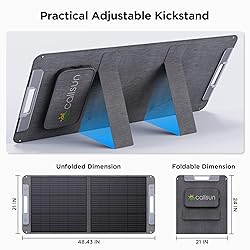 Callsun 100W Portable Solar Panel for Power
