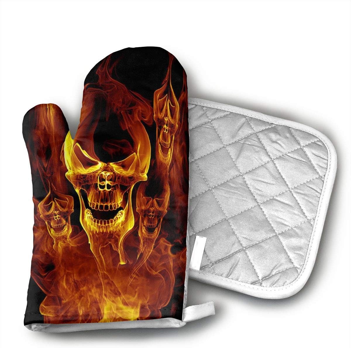 Which Is The Best Red Skull Pot Holders And Oven Mitts