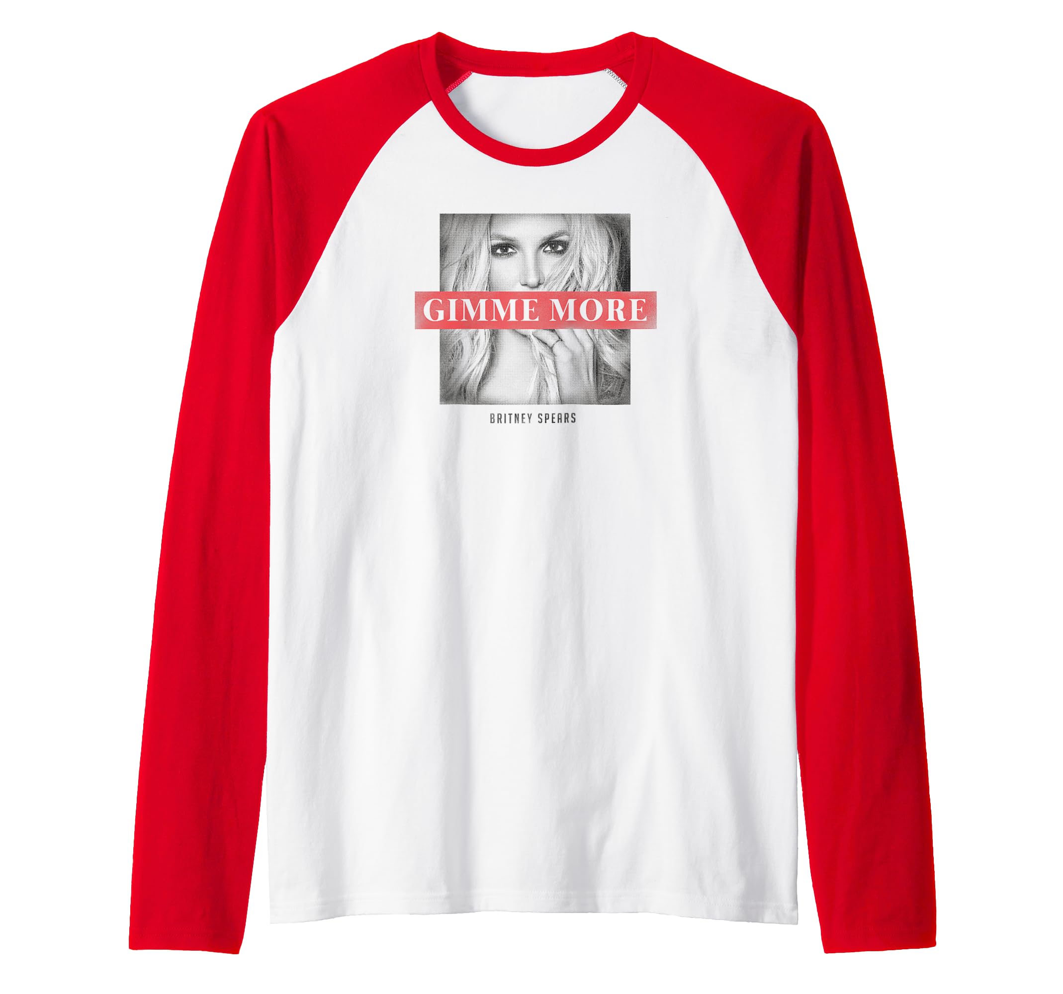 Britney Spears - Gimme More Raglan Baseball Tee