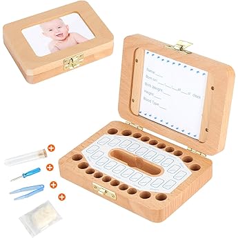 Derrière la Porte Louloute - Cajita para dientes de leche: Amazon.es: Hogar