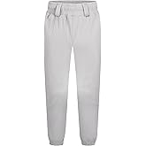 JOKHOO 2T/3T/4T/5T to Youth Toddler Boys Baseball Pants Girl Softball Pants Kids Tee Ball Pants with Side Piping/Braid