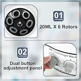 ORILAO Electric Centrifuge 4000RPM 20ml x 6 Tubes Desktop Machine with Timer view 5