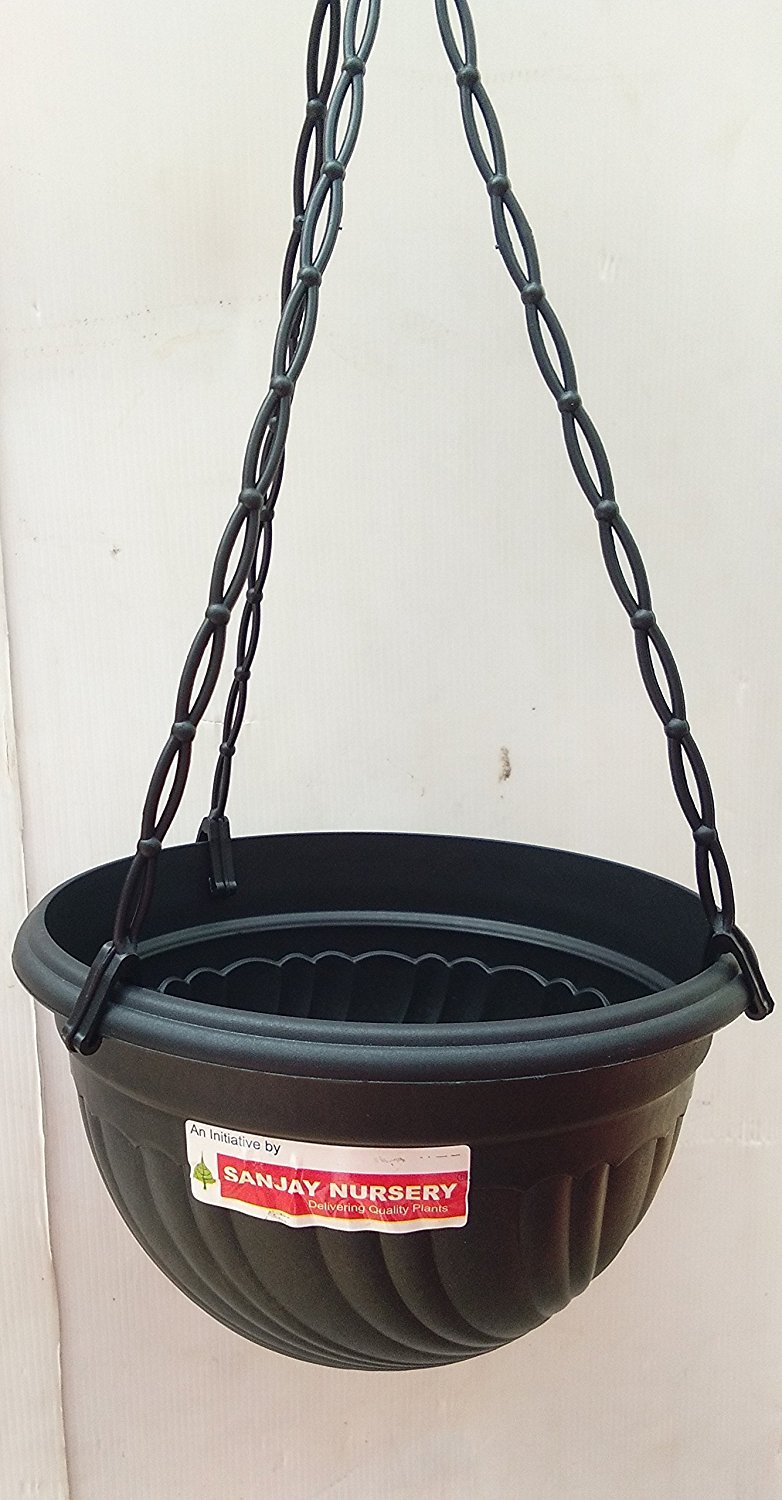 cappl hanging pot black (pack of 12)