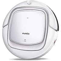 Eureka i300 Robot Aspirador con Alta Succión, Suelos Duros y Alfombras Finas, Atrapar Pelo