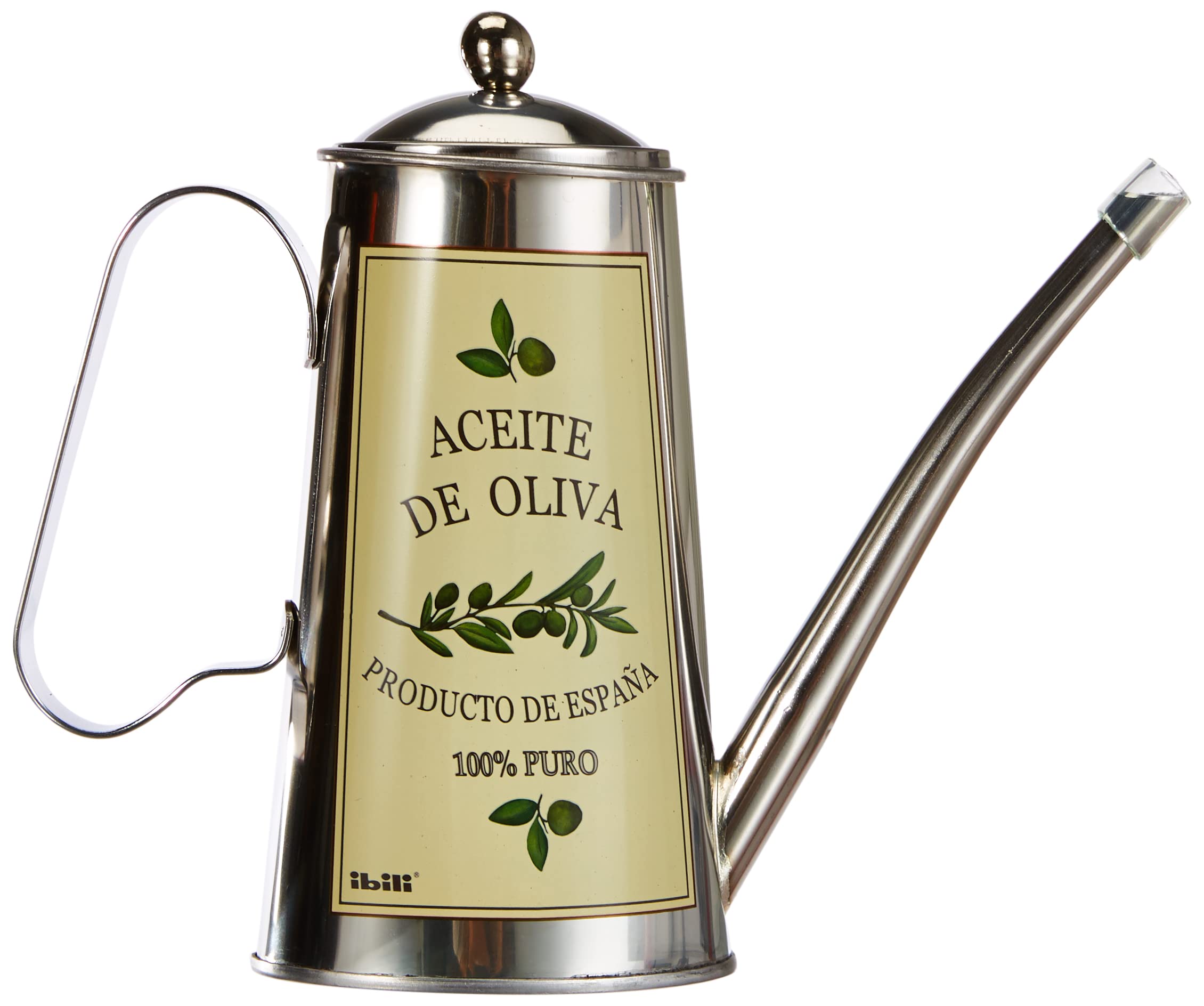 Ibili 705005 - Aceitera Inox "OLIVA" 0,5 l