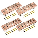 Pure Copper Ground Bar Kit- Adjustable Wall Mounted