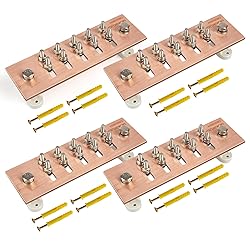 Pure Copper Ground Bar Kit- Adjustable Wall Mounted