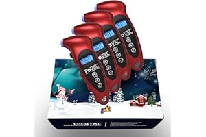 FOVAL Digital Tire Pressure Gauge 150 PSI for Car Truck Bicycle Instant Read with Backlit LCD and Non-Slip Grip (4)