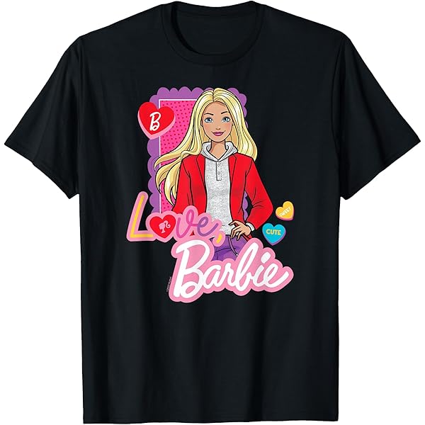 Barbie - 【Barbie】レアグッズセット/55周年記念Tシャツ Amazon.com: Barbie - Vintage Barbie T-Shirt : Clothing