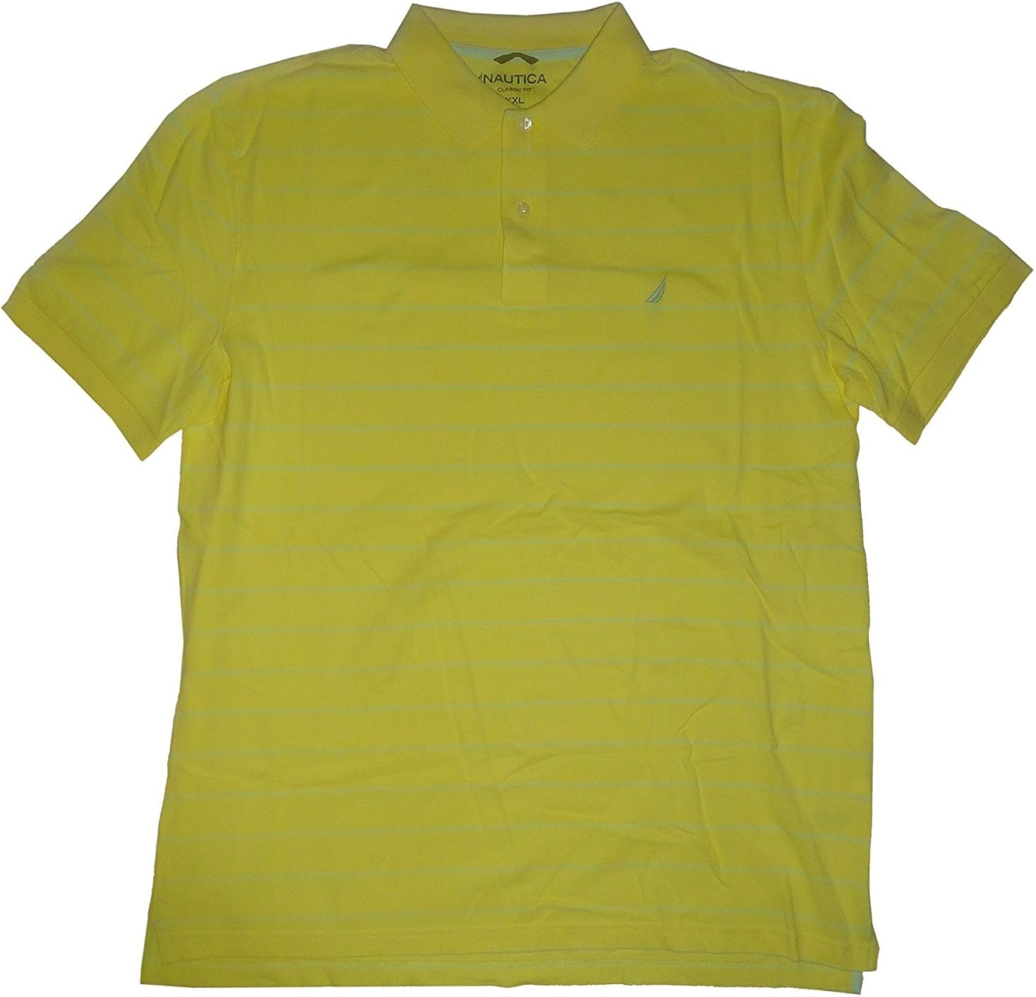 yellow nautica polo shirt