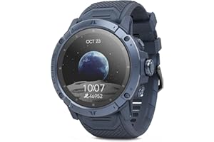 COROS VERTIX 2S Adventure GPS Watch, 40 Days Battery Life, GPS Navigation with Global Offline Maps, Route Planner, Heart Rate Monitor, Rock Climbing, Skiing, Running, Biking - Earth Blue
