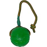 Starmark Swing 'n Fling Chew Ball Dog Fetch Toy 3.25-inch