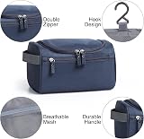 Etercycle Toiletry Bag Navy Blue Hanging Travel Organizer Waterproof view 4