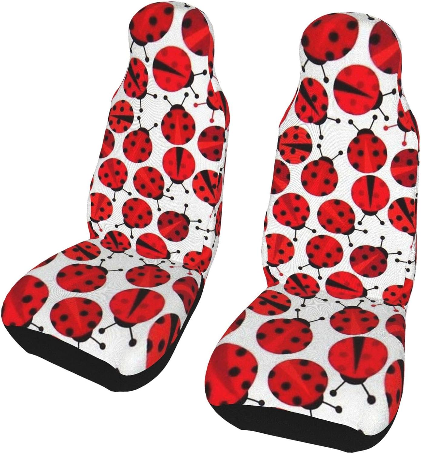 Bfiapj Red Ladybugs Universal Quick Drying Car Seat Covers