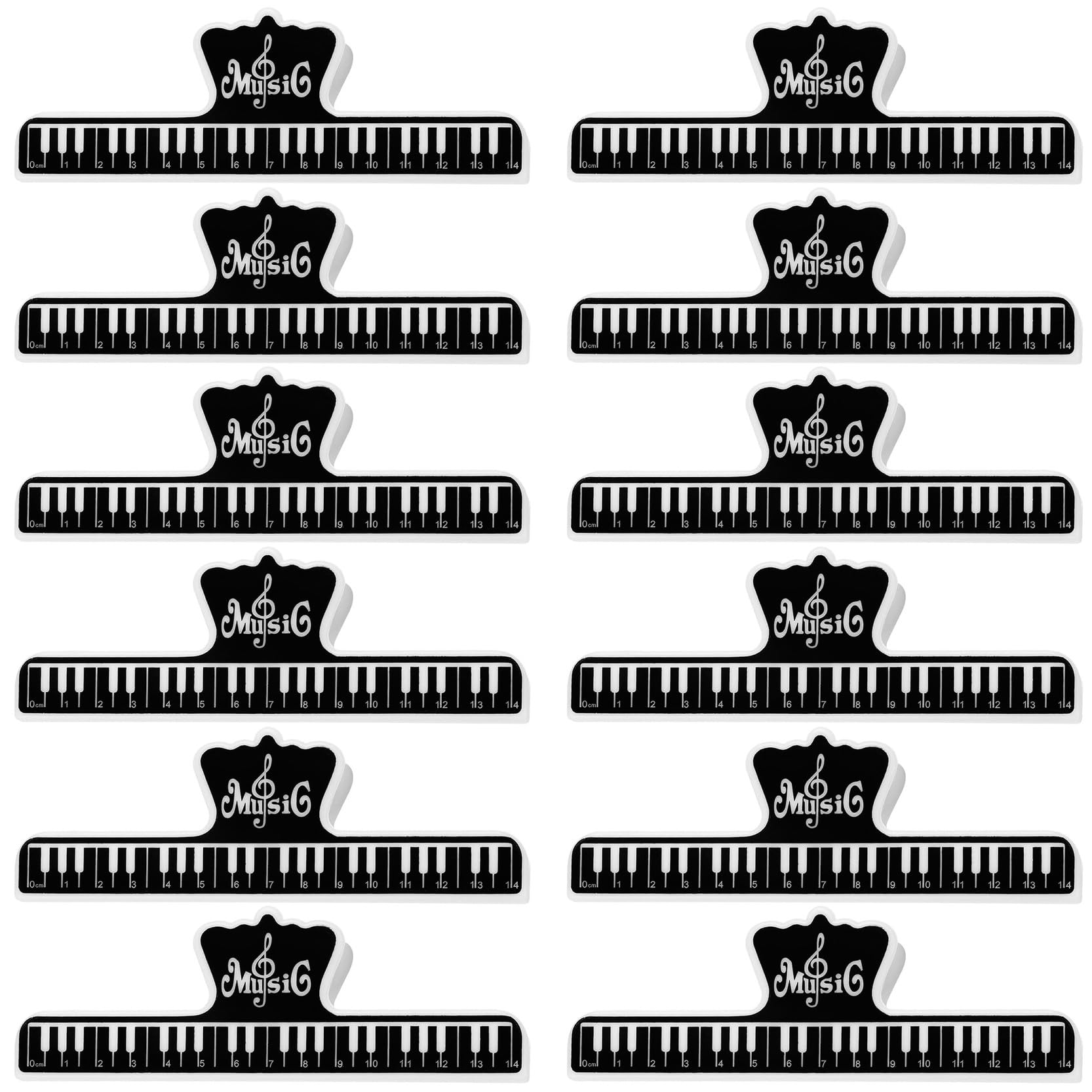 Photo 1 of Book Clips (Music bookclips, 12Pack)