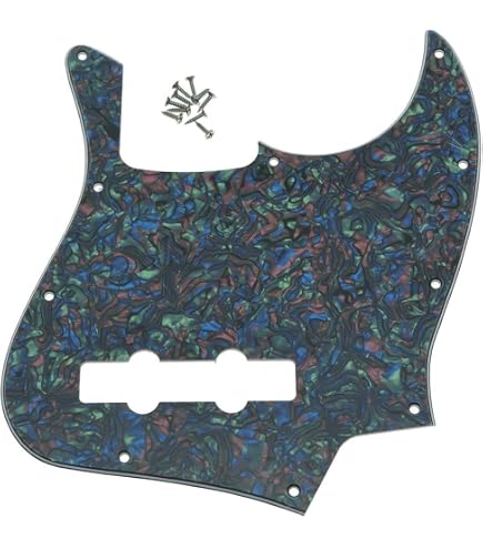 Pickguard De Plástico Impresso Em 3d Dopro Jazz Bass Para Eu