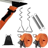 RV Awning Tie Down Kit, Campers Awning Anchors Accessories, Wind Protection RV Awning Anchor Kit, Includes Ratchet Strap, Buf