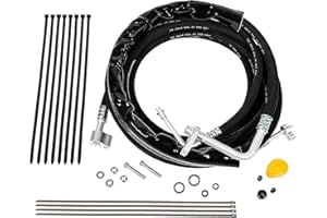 BZSUNWAY Rear AC Line Set Lines Replacement Set for 2015-2020 Tahoe, Yukon, Escalade Rear Auxiliary AC Hose Kit Replace Part for YSH34913 Air Conditioning Line