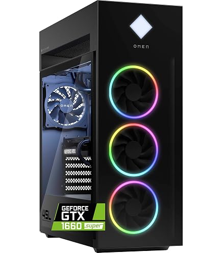 Amazon.com: HP OMEN 30L- Gaming Desktop - AMD Ryzen 5 5600G (3.90