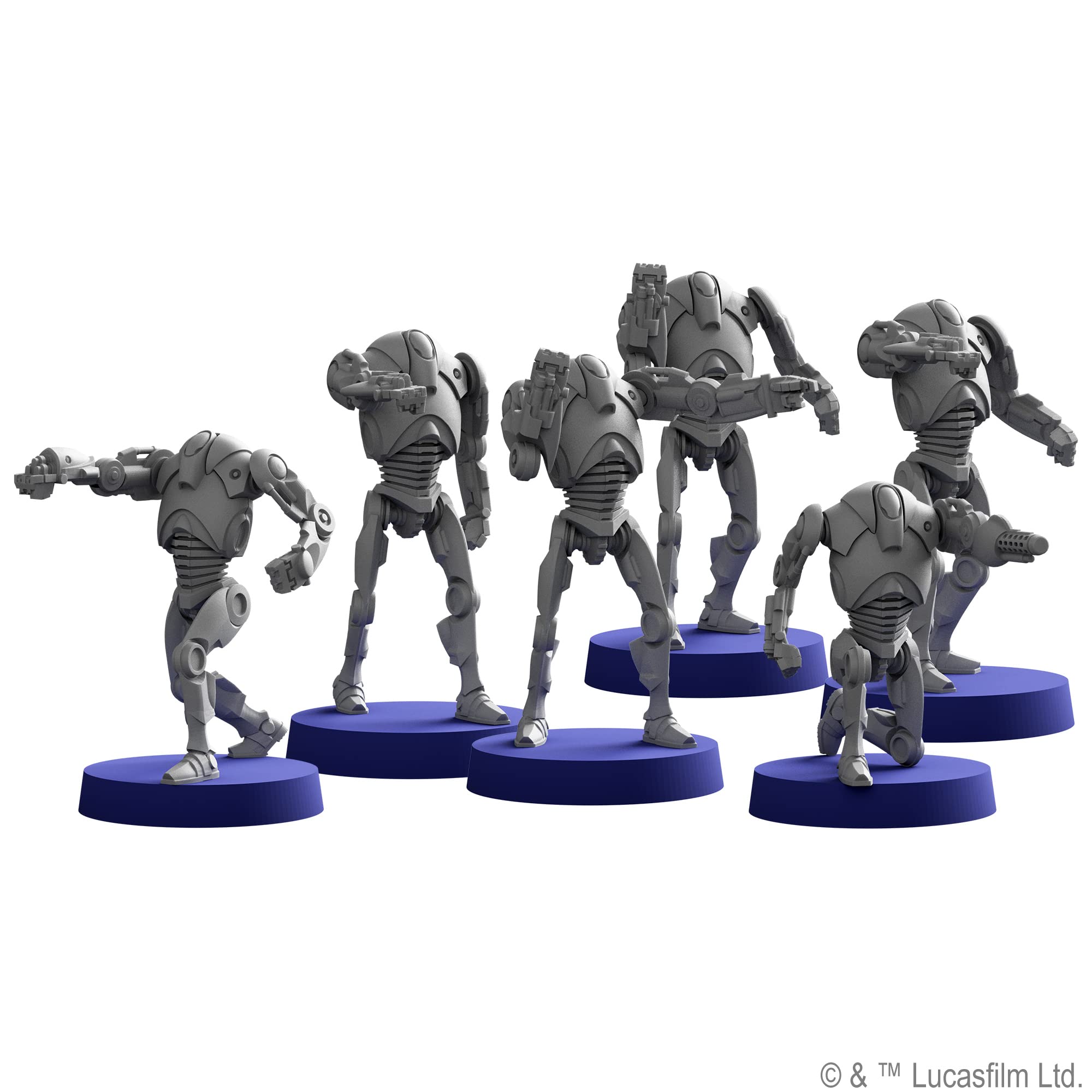 Star Wars: Legion B2 Super Battle Droids Unit Expansion - Unleash Devastating Power! Tabletop Miniatures Strategy Game for Kids & Adults, Ages 14+, 2 Players, 3 Hr Playtime, Made by Atomic Mass Games