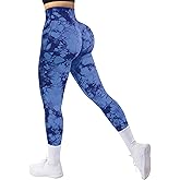 A AGROSTE Workout Leggings for Women Seamless Scrunch Butt Lifting Leggings Booty High Waisted Yoga Pants Comfort Tights