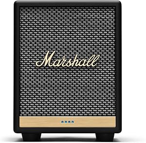 Marshall Uxbridge Home Voice Speaker with Amazon Alexa Built-in, Black