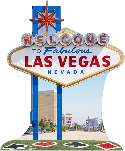 Amazon Com Advanced Graphics Vegas Sign Life Size Cardboard