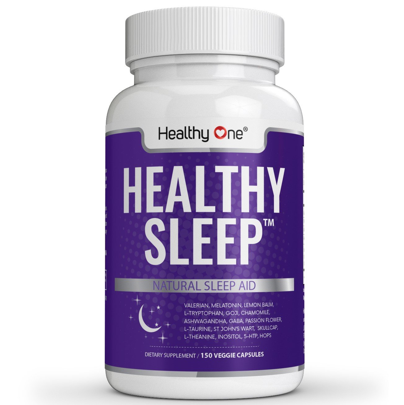 ... Get Restful Sleep, Wake Up Energized | 60 Vegan Capsules | Herbal Supplement with Melatonin, Valerian, Chamomile: Health & Personal Care