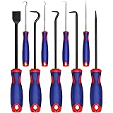 WORKPRO 9Pcs Precision Pick & Hook Set with Scraper, Automotive & Electronic Hand Tools, W000846A