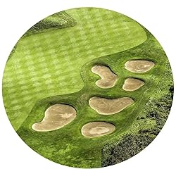 chenchenArt Golf Course Canvas Print for Living
