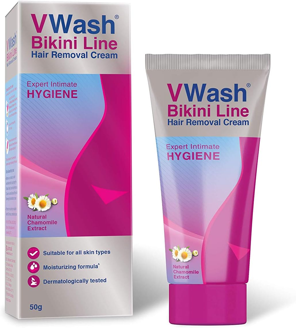 VWash Bikini Line Hair Removal Cream - 50 g