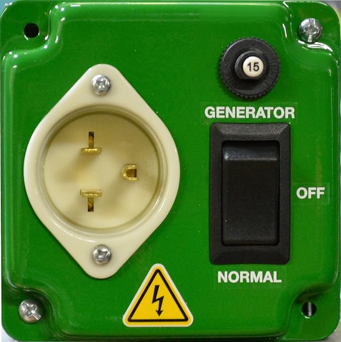 EZ GENERATOR SWITCH Generator Manual Transfer Switch UNIVERSAL UL/CSA approved Review