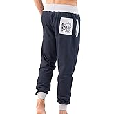 Lazy One Men's Jogger Sweatpants, Cozy, Warm, Pockets