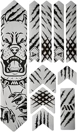 All Mountain Style AMS High Impact Frame Guard Black Pitbull view 2
